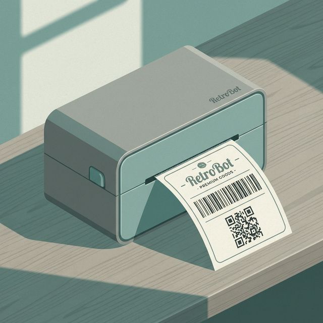 RetroBot Label Printing Automation