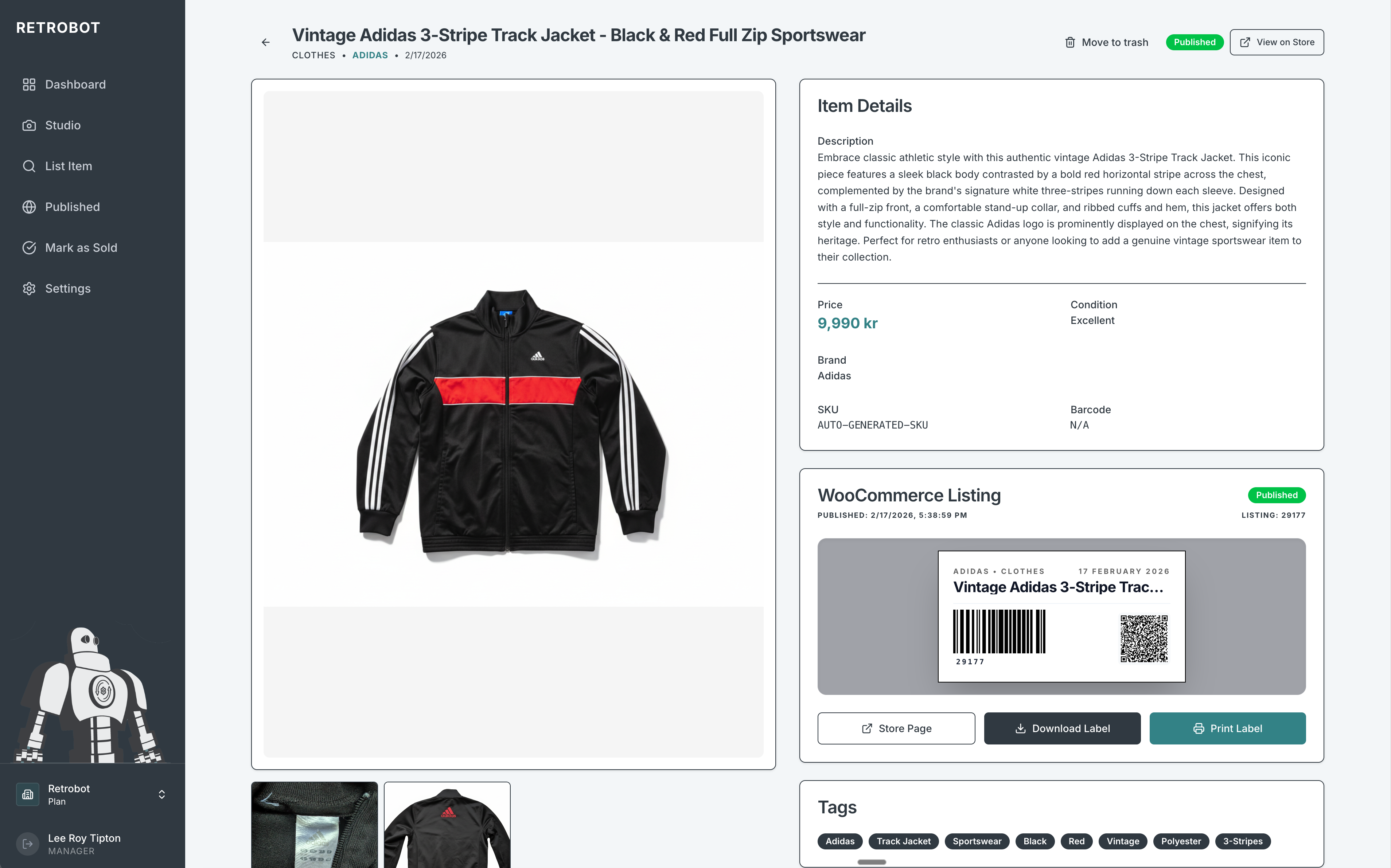 RetroBot Workbench Screenshot